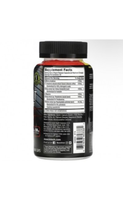 HydroxyCut Hardcore Elite 100ct Muscle Tech