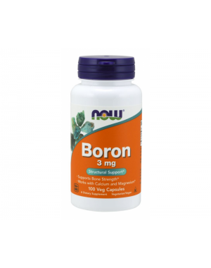 Boron 3 mg 100 Veg Capsules NOW Foods