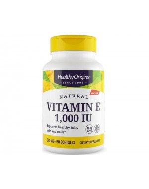 Vitamina E 1000 60 softgels HEALTHY Origins