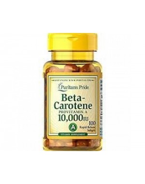 Beta Carotene 10000 IU 100 softgels PURITANS Pride