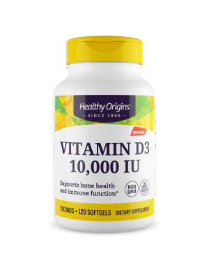 Vitamina D3 10.000 120s HEALTHY Origins
