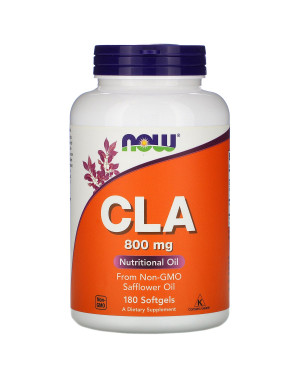 NOW Foods, CLA, 800 mg, 180 Softgels