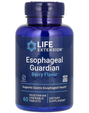 Esophageal Guardian, Berry, 60 Vegetarian Chewable Tablets Life Extension