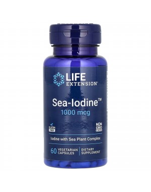 Sea-Iodine, 1,000 mcg, 60 Vegetarian Capsules Life Extension