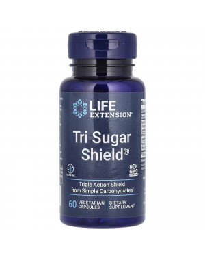Tri Sugar Shield, 60 Vegetarian Capsules Life Extension