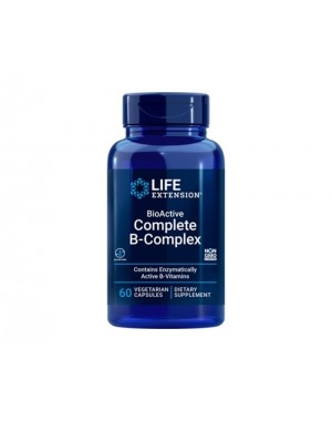 Complexo B - BioActive Complete B Complex 60 veg capsules Life Extension