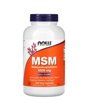 MSM, 1,000 mg, 240 Veg Capsules