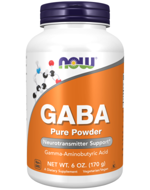 GABA, Pure Powder, 6 oz (170 g) Now foods