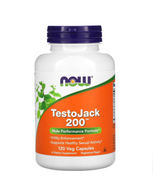 TestoJack 200, 120 Veg Capsules Now