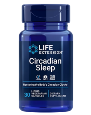Circadian Sleep, 30 Liquid Vegetarian Capsules Life Extension