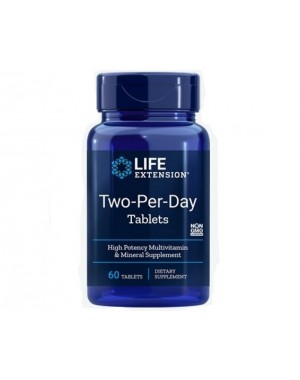 Two per day 60 tablets LIFE Extension