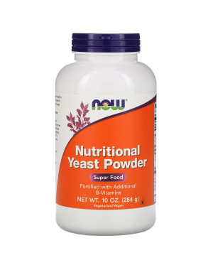 Nutritional Yeast Powder, 10 oz (284 g) Now