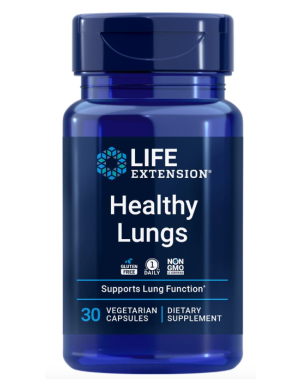 Healthy Lungs, 30 Vegetarian Capsules Life Extension