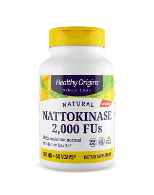 Nattokinase 2,000 FU's (100 mg.) 180 vcaps
