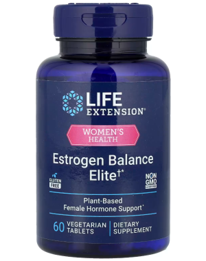 Women's Health, Estrogen Balance Elite, 60 Vegetarian Tablets Life Extension