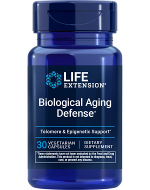 Life Extension Biological Aging Defense, Scarlet Beebalm, 30 Capsules