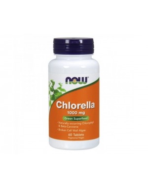 Chlorella 1000mg 60 tablets NOW Foods