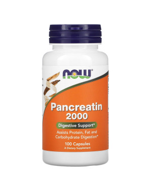 Pancreatin 2000, 100 Capsules (200 mg per Capsule)