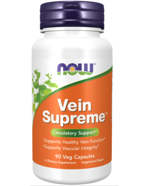 Vein Supreme, 90 Veg Capsules Now foods