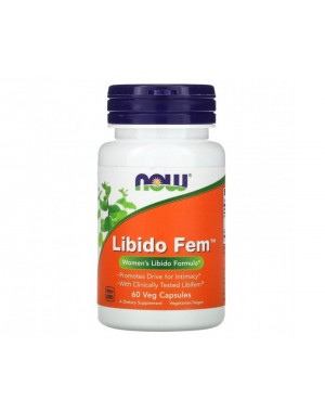 Libido Fem 60 Veg Capsules NOW Foods