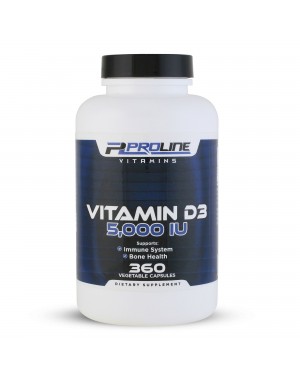 Vitamina D3 5.000 360 Veg Capsulas PLV Proline Vitamins