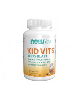 Kids Vits Berry Blast 120 chewables NOW Foods