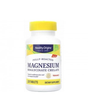 Magnesio Bisglycinate Chelate 120 tabs HEALTHY Origins