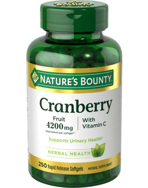 Cranberry 4200mg with Vitamin C Nature's Bounty