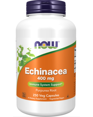 Echinacea, 400 mg, 250 Veg Capsules Now foods