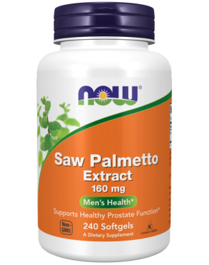 Saw Palmetto Extract, Men's Health, 160 mg, 240 Softgels Now foods