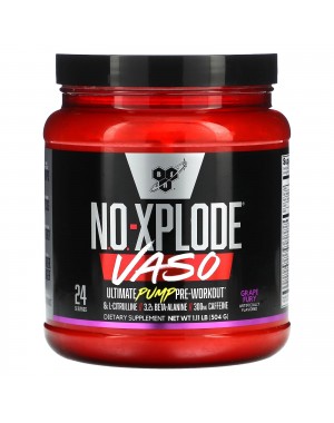 BSN, No-Xplode VASO, Ultimate Pump Pre-Workout, 1.11 lb (504 g)