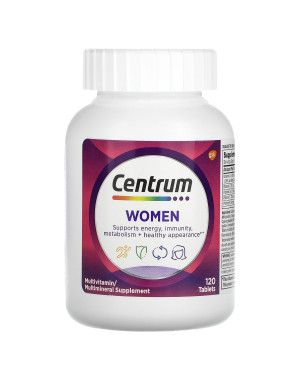 Centrum, Women Multivitamin, 120 Tablets