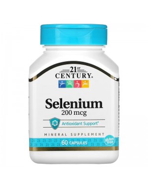 Selenium, 200 mcg, 60 Capsules