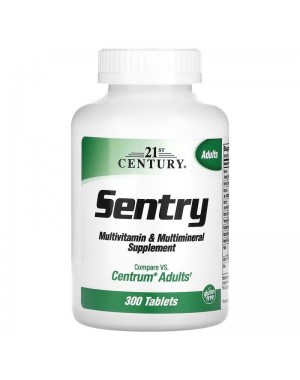 Sentry, Adults Multivitamin & Multimineral Supplement, 300 Tablets