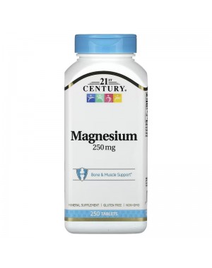 Magnesium, 250 mg, 250 Tablets