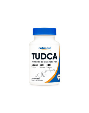Nutricost, Tudca Capsules 500 MG 30 CAPS