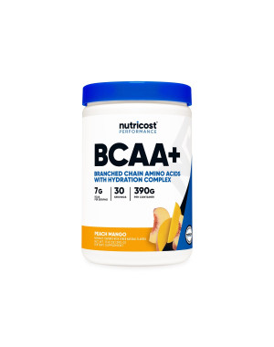 Nutricost, BCAA + Hydration 30 SERV Peach Mango