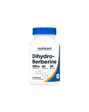Nutricost, Dihydro Berberine Capsules 200 MG 60 CAPS
