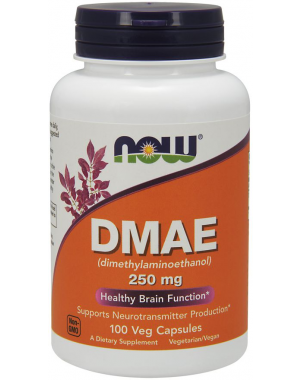 DMAE 250 mg 100 Veg Capsules NOW Foods