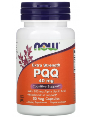 PQQ 40mg EXTRA STRENGTH  50 VCAPS Now