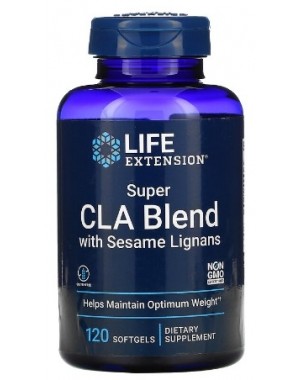 Super CLA Blend with Sesame Lignans 120 softgels LIFE Extension