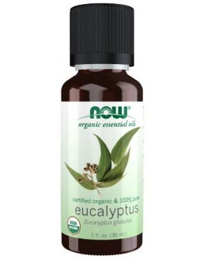 ORGANIC EUCALYPTUS OIL   1oz NOW Foods