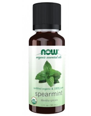 ORGANIC SPEARMINT OIL  1oz NOW Foods