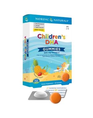 Children’s DHA Gummies 600mg omega 3 NORDIC NATURALS 