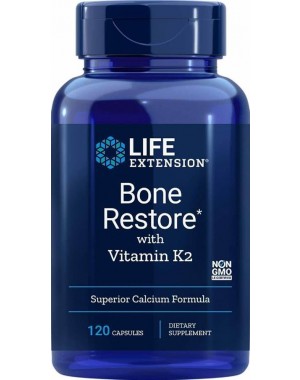 Bone Restore with Vitamin K2 120 capsules Life Extension