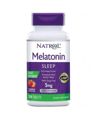 Melatonina Natrol 5mg 250 tablets val. 6/2021