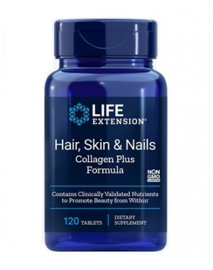 Hair Skin e Nails Collagen Plus Formula  LIFE Extension