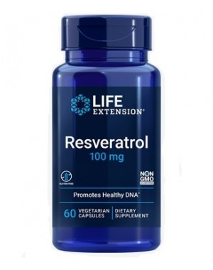 Resveratrol 100 mg 60 capsules LIFE Extension