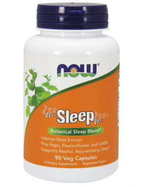 Sleep, Botanical Sleep Blend, 90 Veg Capsules NOW Foods