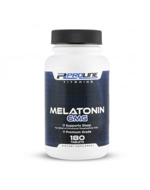 Melatonina 6 mg 180 capsulas PLV Proline Vitamins